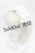 axes femme kawaii / プチリボンヘッドドレス  白 S-25-04-14-010-AX-AC-HR-ZS