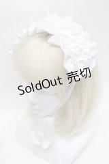 axes femme kawaii / プチリボンヘッドドレス  白 S-25-04-14-010-AX-AC-HR-ZS