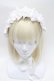 画像2: axes femme kawaii / プチリボンヘッドドレス  白 S-25-04-14-010-AX-AC-HR-ZS (2)