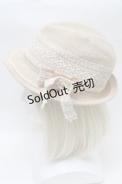画像3: axes femme / リボンコサージュ付ハット   S-25-04-14-011-AX-TO-HR-ZS