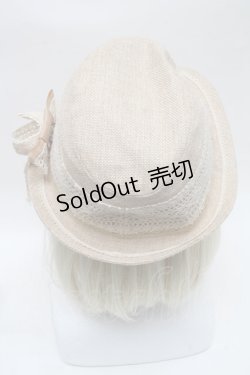 画像4: axes femme / リボンコサージュ付ハット   S-25-04-14-011-AX-TO-HR-ZS