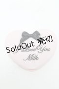 MILK / ハートミラー  ピンク S-25-04-14-002-ML-AC-HR-ZS