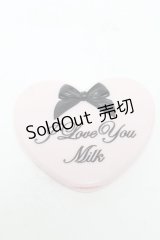 MILK / ハートミラー  ピンク S-25-04-14-002-ML-AC-HR-ZS