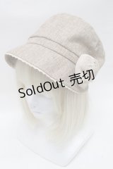 axes femme / コサージュ付ハット   S-25-04-14-013-AX-TO-HR-ZS