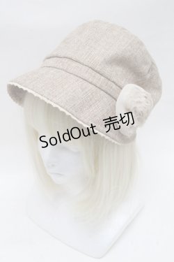 画像1: axes femme / コサージュ付ハット   S-25-04-14-013-AX-TO-HR-ZS