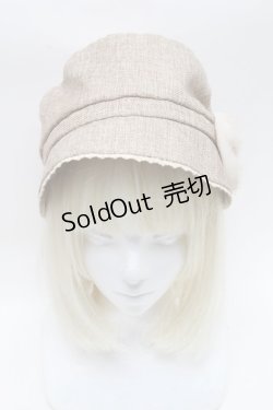 画像2: axes femme / コサージュ付ハット   S-25-04-14-013-AX-TO-HR-ZS