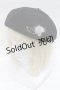 axes femme / ベレー  黒 S-25-04-14-015-AX-TO-AS-ZS