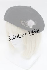 axes femme / ベレー  黒 S-25-04-14-015-AX-TO-AS-ZS