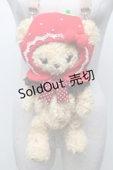 BABY,THE STARS SHINE BRIGHT / BAG いちごになりたいくまくみゃちゃんポシェット  ブラウン S-25-04-14-018-BA-BG-ET-ZT170