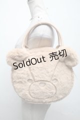 axes femme kawaii / ふわふわクマバッグ  キャメル S-25-04-14-019-AX-BG-AS-ZS