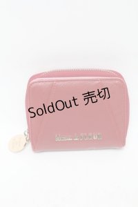 Maison de FLEUR / ZIP折財布  赤 S-25-04-14-003-LO-ZA-AS-ZS