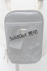 Amavel / ノWrapping Chocolatミニポシェット  黒 S-25-04-14-020-CA-SH-HR-ZS