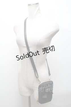 画像3: Amavel / ノWrapping Chocolatミニポシェット  黒 S-25-04-14-020-CA-SH-HR-ZS