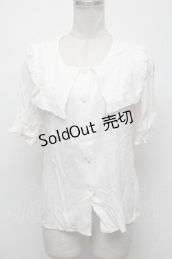 画像1: Fi.n.t / セーラーブラウス  白 S-25-04-14-023-CA-BL-AS-ZS