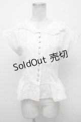 an another angelus / レースブラウス  白 S-25-04-14-024-CA-TO-AS-ZS