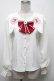 画像1: Amavel / Magical Sweet Angel ブラウス  白ｘ赤 S-25-04-14-025-CA-BL-AS-ZS (1)
