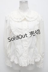 BABY,THE STARS SHINE BRIGHT / チェスアリスブラウス  オフ S-25-04-14-030-BA-BL-AS-ZS
