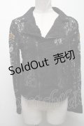 HYSTERIC GLAMOUR / レースライダージャケット  黒 S-25-04-15-045-PU-BL-HR-ZS