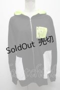 NieR Clothing / ラインパーカー  黒 S-25-04-15-046-PU-TO-AS-ZS