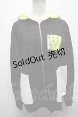 NieR Clothing / ラインパーカー  黒 S-25-04-15-046-PU-TO-AS-ZS