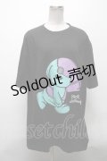 NieR Clothing / プリントTシャツ  黒 S-25-04-15-047-PU-TS-AS-ZS