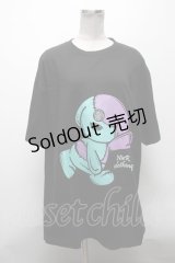 NieR Clothing / プリントTシャツ  黒 S-25-04-15-047-PU-TS-AS-ZS
