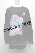 NieR Clothing / プリントTシャツ  黒 S-25-04-15-048-PU-TS-AS-ZS