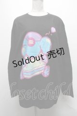 NieR Clothing / プリントTシャツ  黒 S-25-04-15-048-PU-TS-AS-ZS