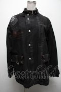 h.ANARCHY / デニムジャケット  黒 S-25-04-15-050-HN-CO-AS-ZS