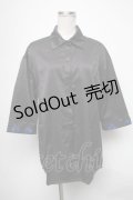 NieR Clothing / 半袖シャツ  黒 S-25-04-15-052-PU-BL-AS-ZS