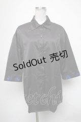 NieR Clothing / 半袖シャツ  黒 S-25-04-15-052-PU-BL-AS-ZS