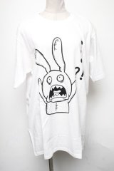NieR Clothing / プリントカットソー  白 S-25-04-15-053-PU-TO-AS-ZS