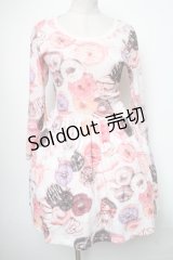 MILK / DONUTカットワンピース  ピンク S-25-04-15-055-ML-OP-HR-ZT089