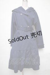axes femme / ティアードコーディガン  紺 S-25-04-15-061-AX-JA-HR-ZS
