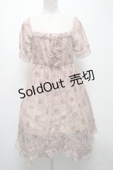 axes femme / 小花柄ワンピース  ピンク S-25-04-15-065-AX-OP-HR-ZS