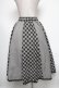 画像2: axes femme / チェック切替スカート  黒 S-25-04-15-073-AX-SK-HR-ZS (2)