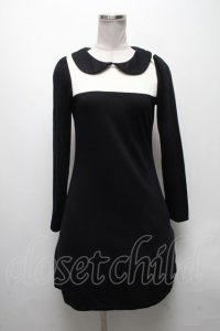 Beth / ハンプティダンプティワンピース  黒ｘ白 S-25-04-15-041-CL-OP-AS-ZS