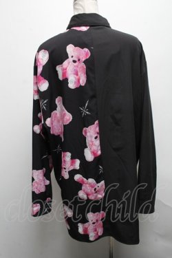 画像2: TRAVAS TOKYO / バイカラーシャツ  黒 S-25-04-15-044-PU-BL-AS-ZS