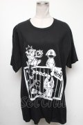 NieR Clothing / プリントTシャツ  黒 S-25-04-17-048-PU-TS-HR-ZY