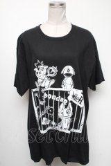 NieR Clothing / プリントTシャツ  黒 S-25-04-17-048-PU-TS-HR-ZY