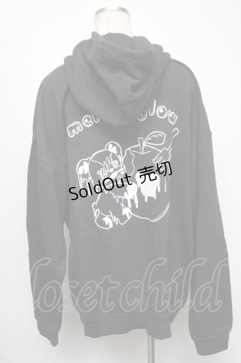 画像2: 【SALE】Meltyglow / Melty BIG パーカー  黒 S-25-04-17-051-PU-TS-HR-ZT307 (2)