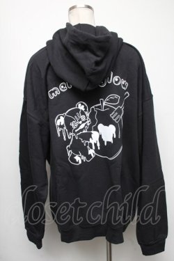 画像2: Meltyglow / Melty BIG パーカー  黒 S-25-04-17-051-PU-TS-HR-ZT307