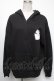 画像1: NieR Clothing / NieRちゃんプリント裏起毛パーカー  黒 S-25-04-17-053-PU-TO-HR-ZT307 (1)
