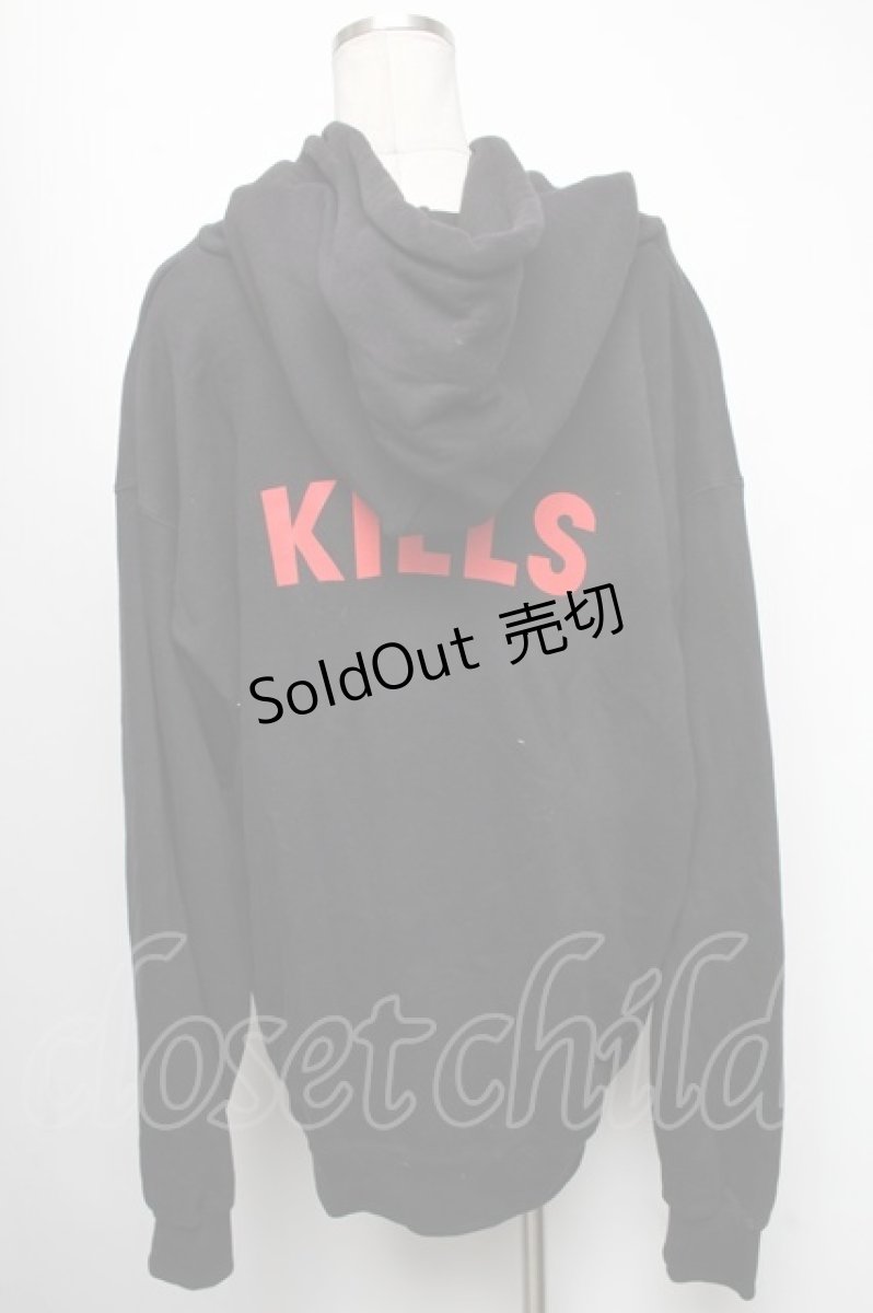 画像2: 【SALE】MILKBOY / PILL BEARパーカー XL 黒 S-25-04-17-054-MB-TO-AS-ZT225 (2)