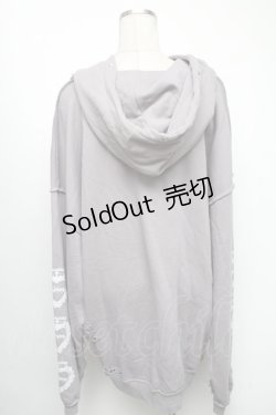 画像2: DimMoire / CRUSH ダメージパーカー  グレー S-25-04-17-056-GO-TO-AS-ZS