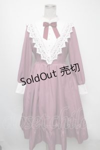 axes femme kawaii / クラシックドールワンピース  ピンク S-25-04-17-059-AX-OP-AS-ZS