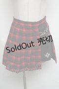 REFLEM / タータンチェックキュロット  赤 S-25-04-17-078-PU-PA-AS-ZS