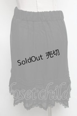 画像2: axes femme / インナースカート  黒 S-25-04-17-080-AX-SK-HR-ZS