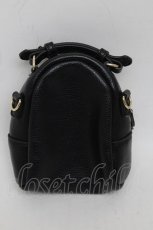 画像2: 【SALE】Maison de FLEUR / マイクロリボンリュックバッグ  黒 S-25-04-17-012-LO-BG-HR-ZT208-F003 (2)