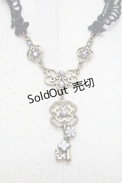 画像1: axes femme / レース×鍵ネックレス   S-25-04-17-019-AX-AC-HR-ZS